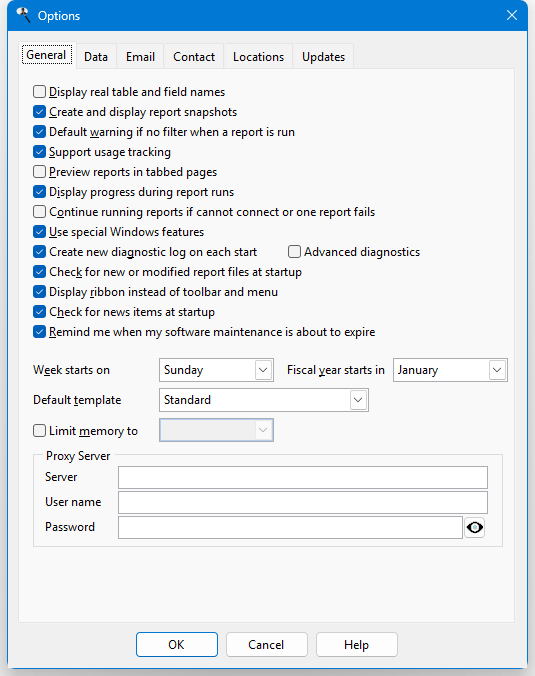 Configuring Stonefield Query - Stonefield Query