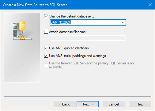Creating an ODBC Data Source - Stonefield Query